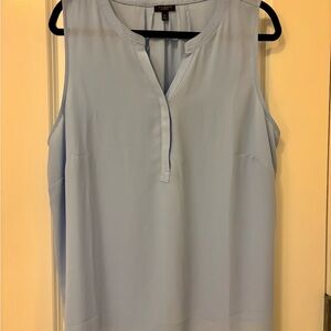 TALBOTS 2XP Pale Blue Sleeveless Women’s Blouse